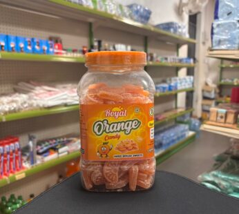 Orange ripe sweet candy carton