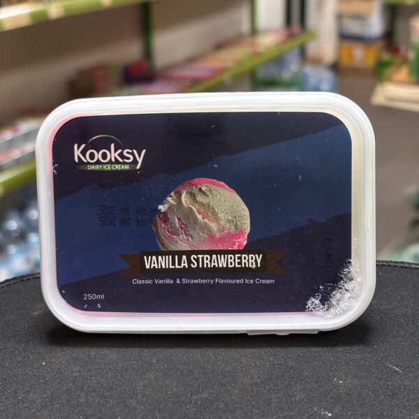 KOOKSY VANILLA CREAMY ICE CREAM